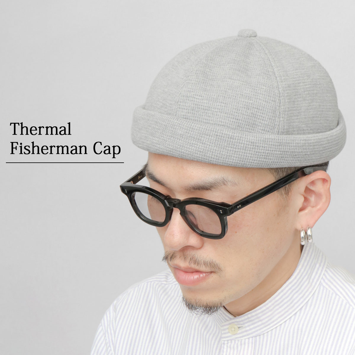 A.M.S. 在庫限り35%OFF フィッシャーマンキャップ ロールキャップ