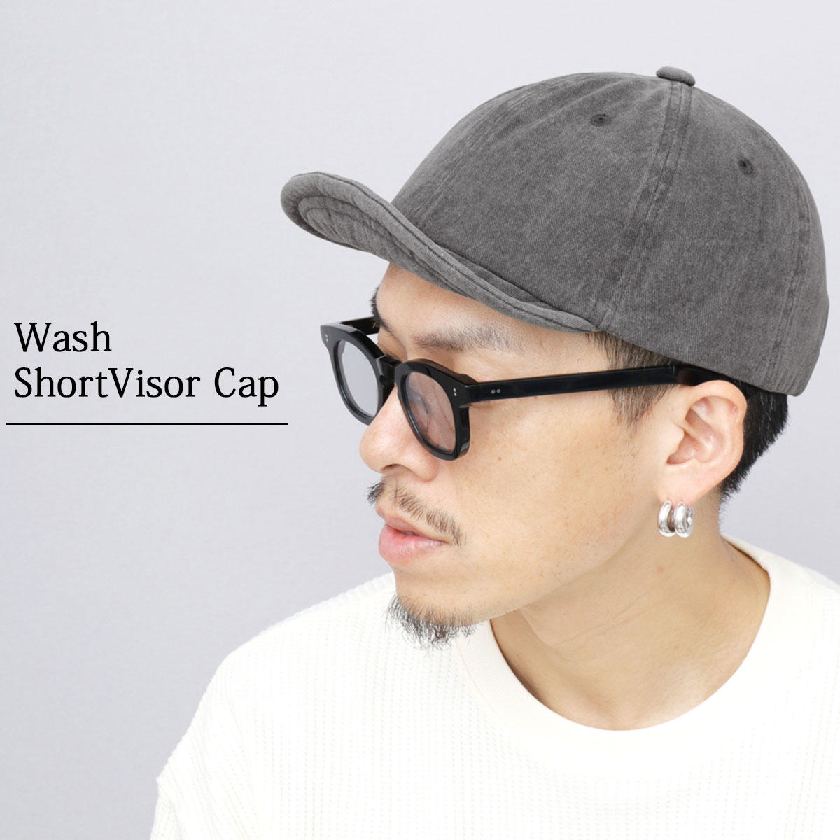 A.M.S. キャップ 帽子 メンズ レディース アンパイアキャップ ショート