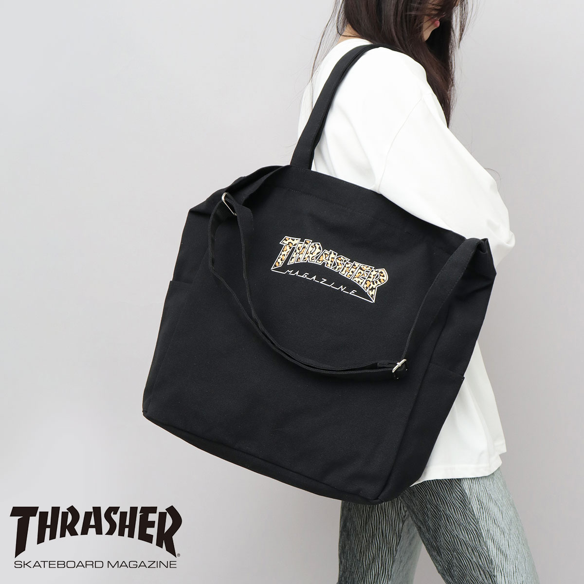 THRASHER スラッシャー マークゴンザレス トートバッグ