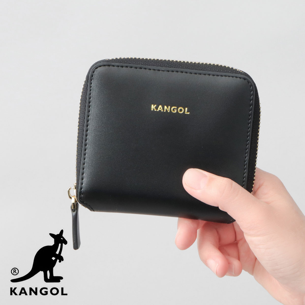 KANGOL（カンゴール） 二つ折り財布 ミニウォレット 二つ折り 財布