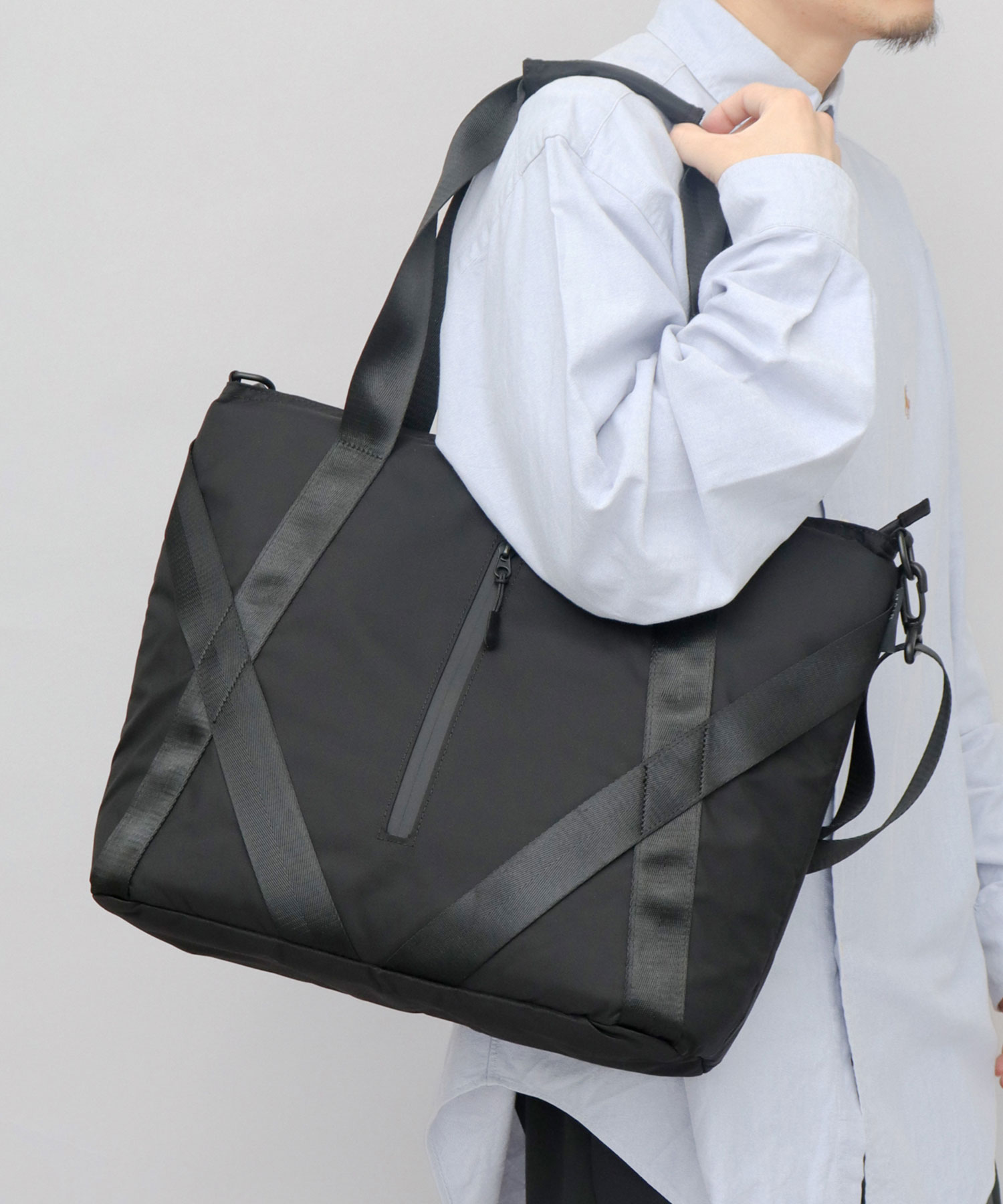 NoiR トートバッグ ショルダーバッグ 2WAY メンズ レディース 撥水