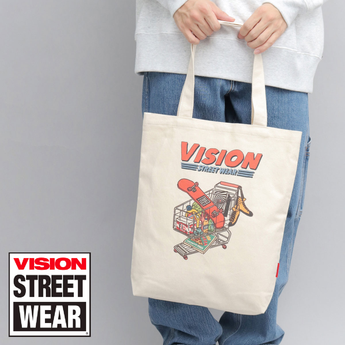 VISION STREET WEAR（ヴィジョンストリートウェア） キャンバス トート