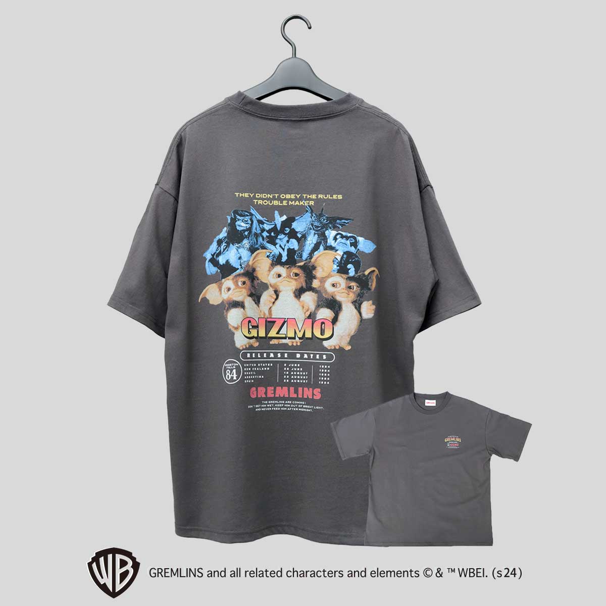 グレムリン tシャツ 半袖 メンズ レディース ギズモ フォトtシャツ