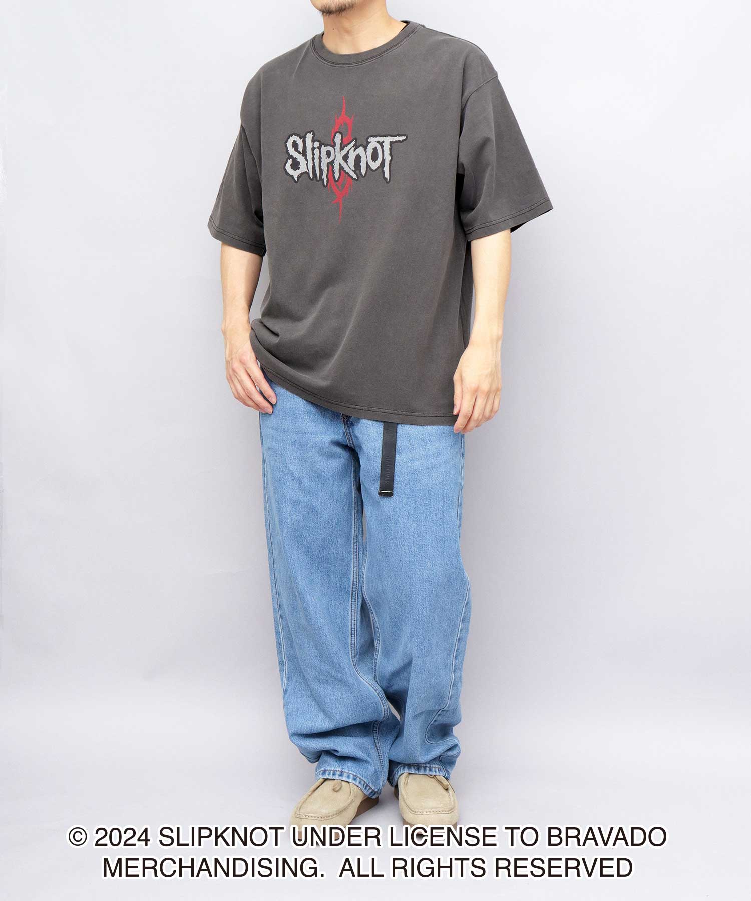 SLIPKNOTスリップノット©️あり2002バンドTシャツ 【M】 A.M.S. Slipknot スリップノット Tシャツ バンドT メンズ レディース