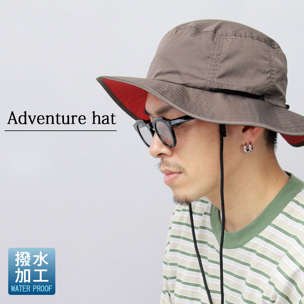 A.M.S. サファリハット アドベンチャーハット バケットハット メンズ