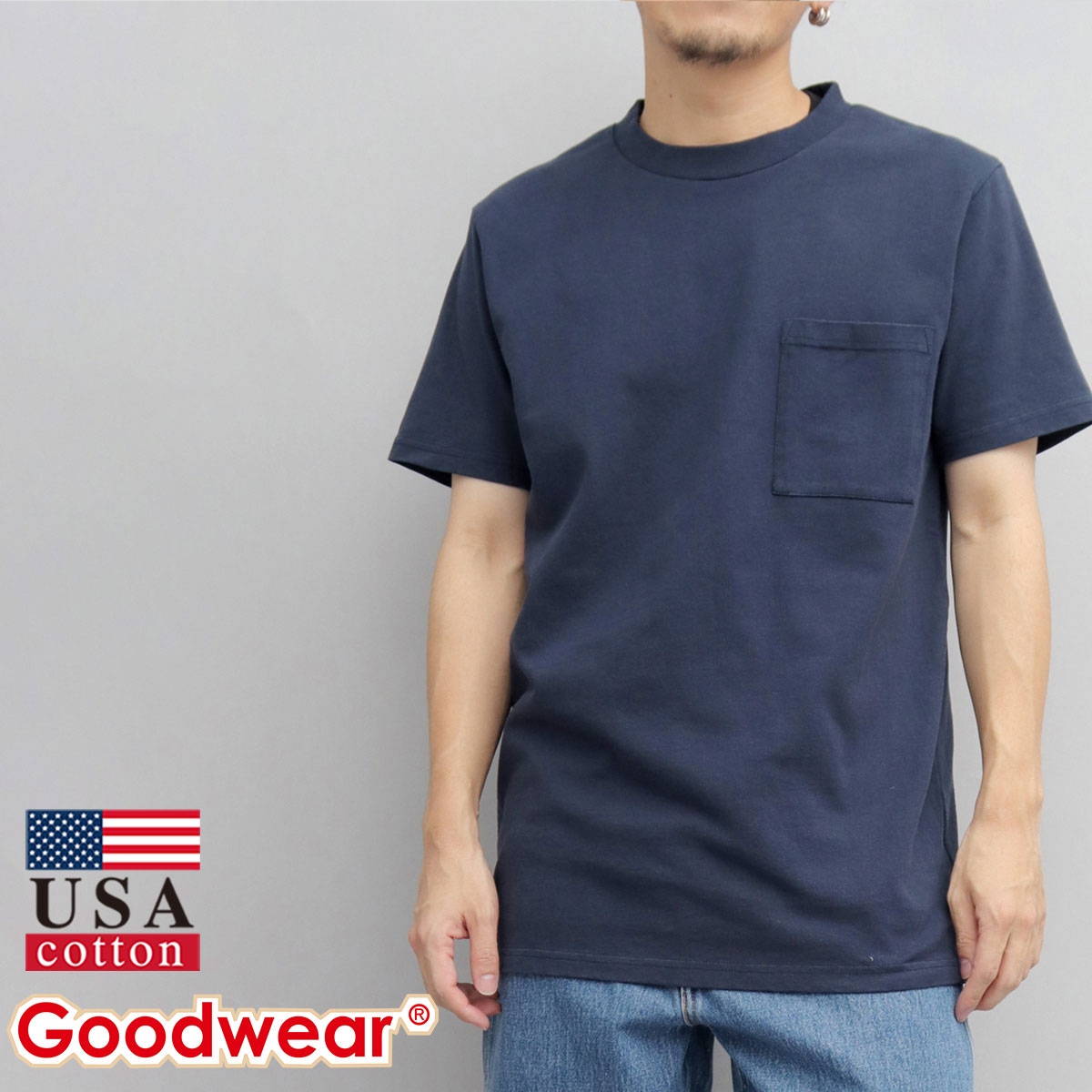 Goodwear（グッドウェア） 【2026年新色追加】Goodwear Tシャツ メンズ