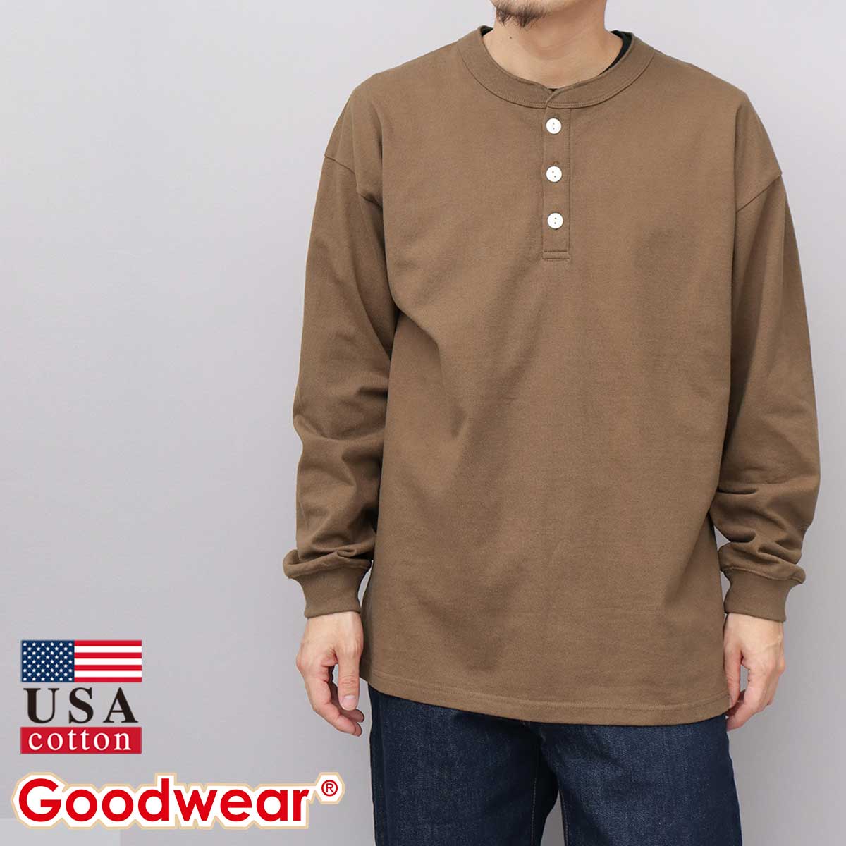 Goodwear（グッドウェア） 【2026年新色追加】Goodwear ロンT メンズ