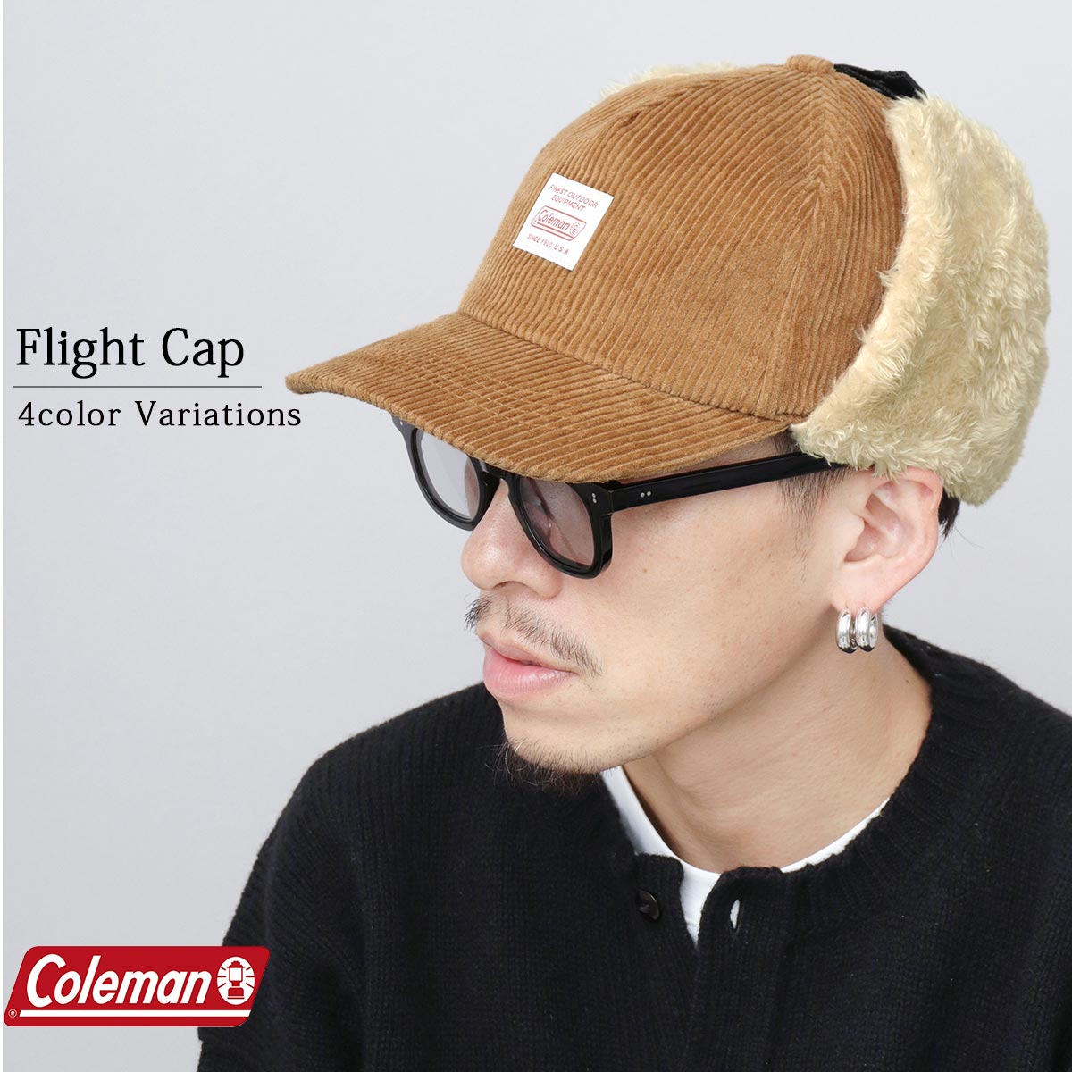 Coleman（コールマン） フライトキャップ メンズ レディース 帽子