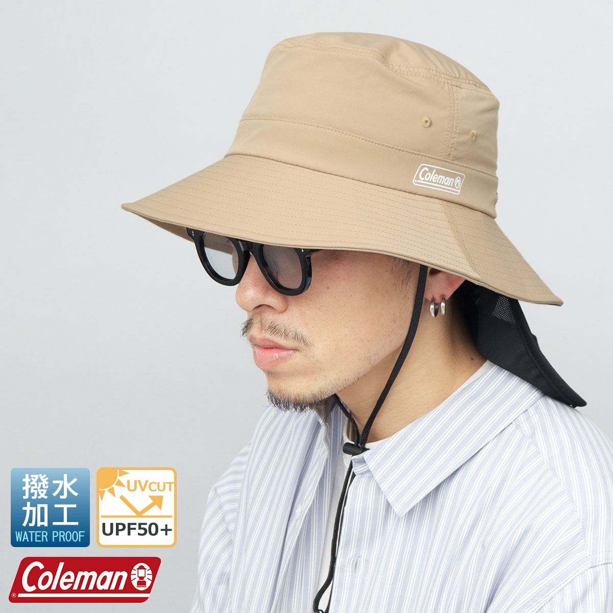 Coleman ハット 帽子 メンズ 春夏 撥水 撥水加工 コールマン
