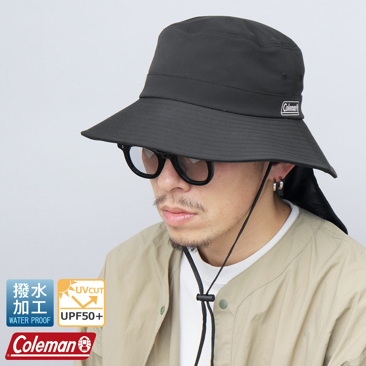 Coleman ハット 帽子 メンズ 春夏 撥水 撥水加工 コールマン