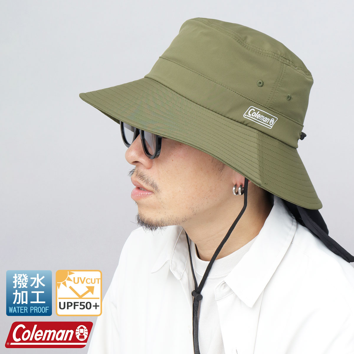 Coleman ハット 帽子 メンズ 春夏 撥水 撥水加工 コールマン