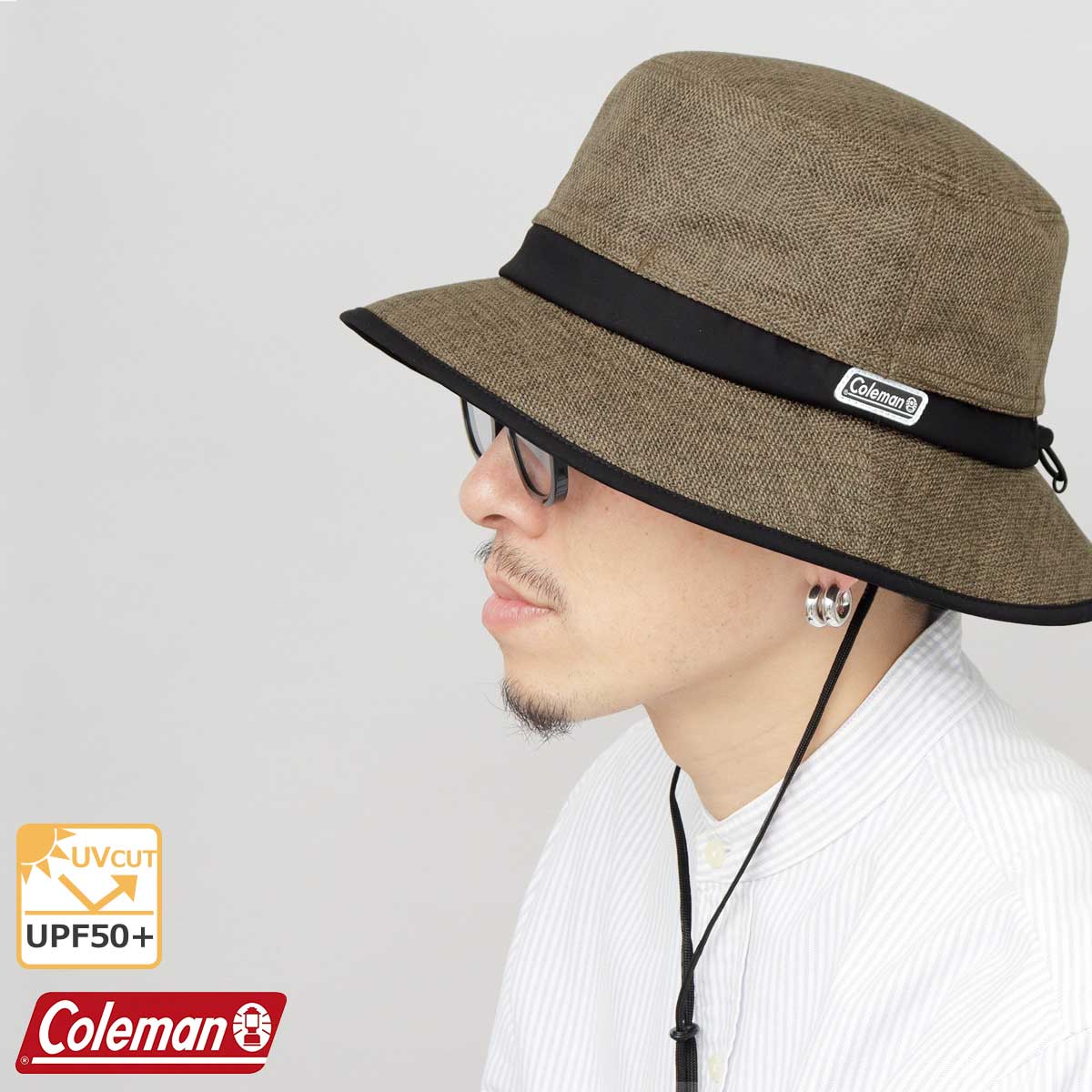 Coleman コールマン アドベンチャーハット あご紐付き メンズ