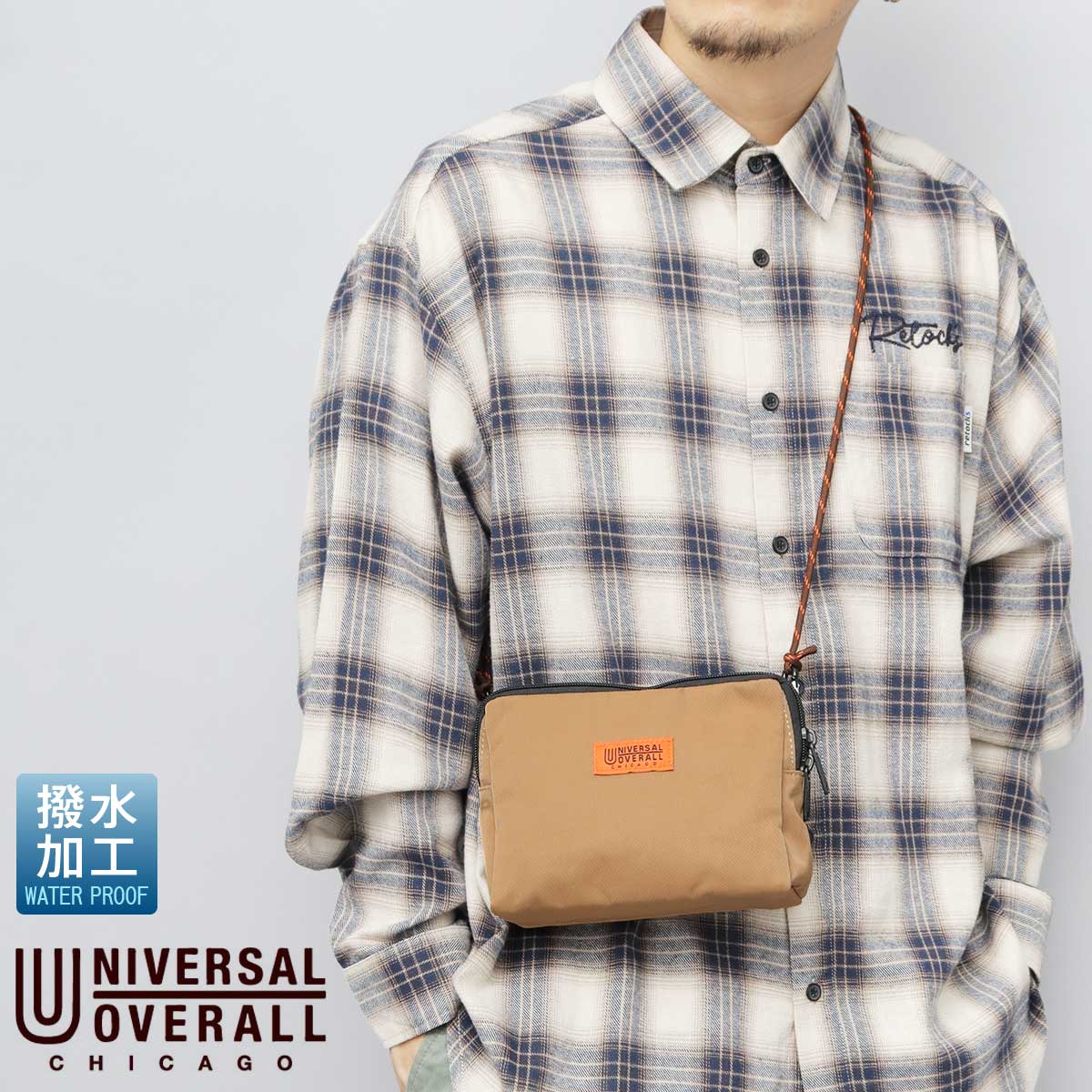 UNIVERSAL OVERALL（ユニバーサルオーバーオール） サコッシュ メンズ