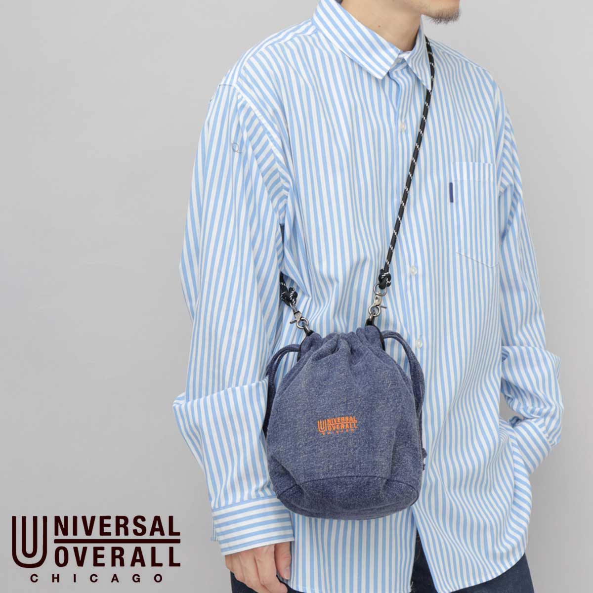 UNIVERSAL OVERALL（ユニバーサルオーバーオール） 巾着バッグ メンズ