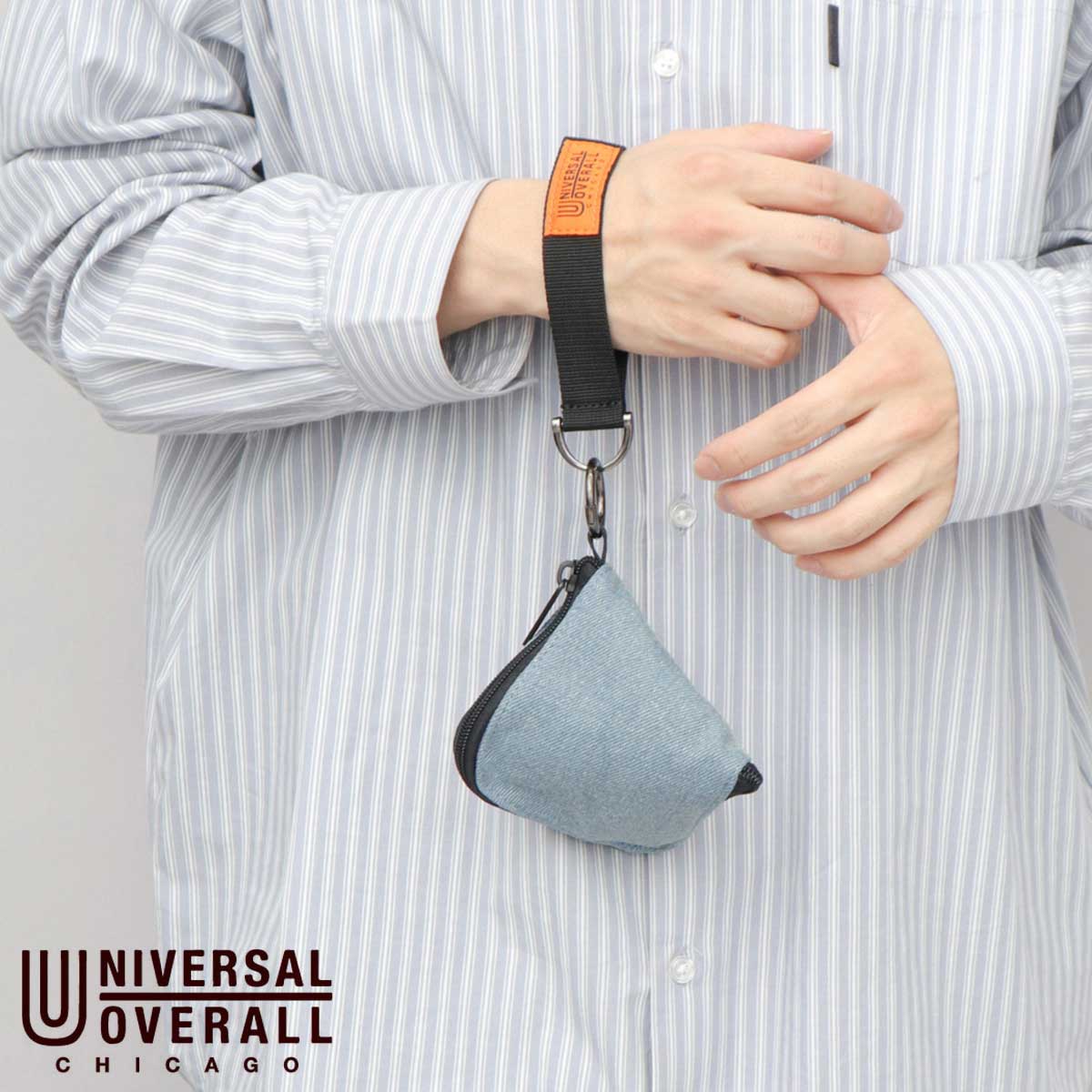 UNIVERSAL OVERALL（ユニバーサルオーバーオール） 三角ポーチ メンズ