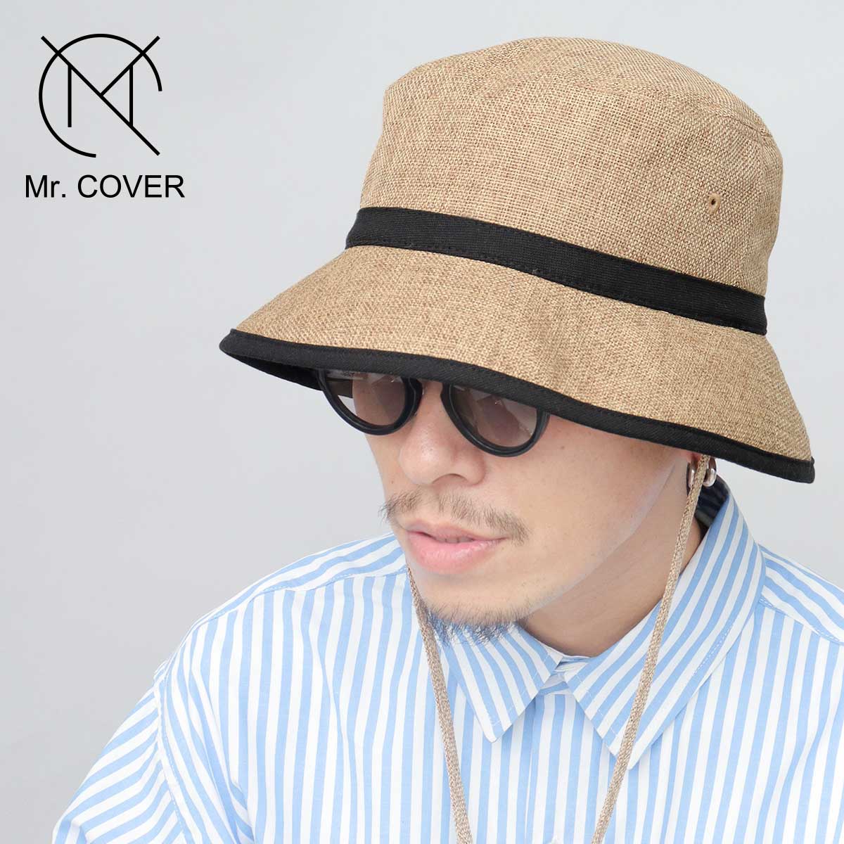 Mr.COVER ハット サファリハット アドベンチャーハット メンズ