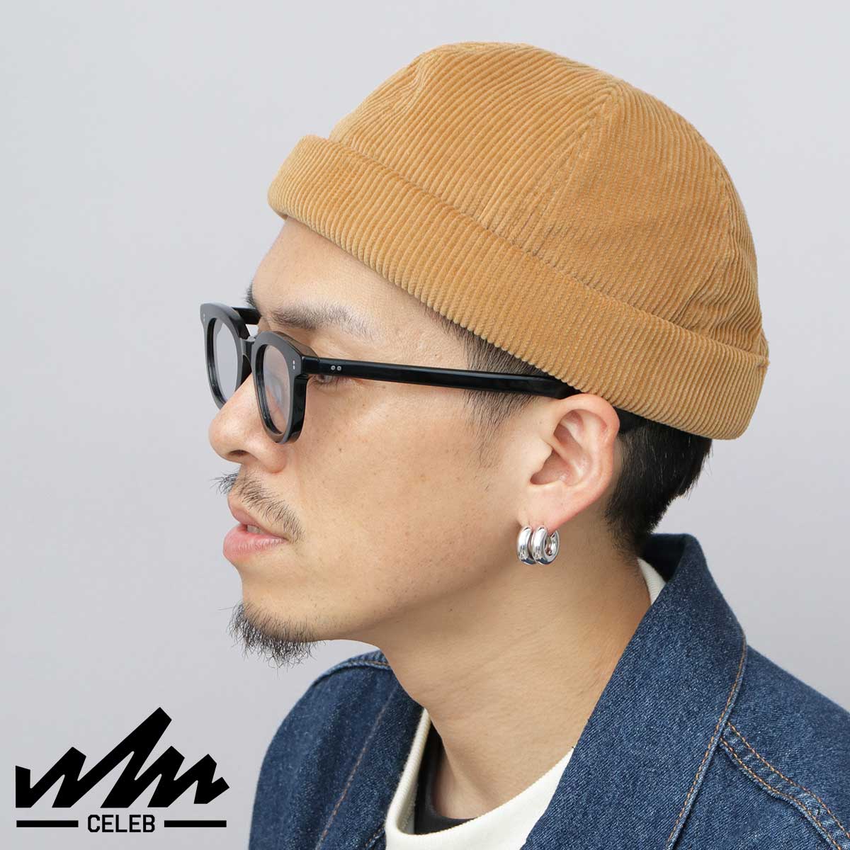 CELEB（セレブ） ロールキャップ 帽子 キャップ フィッシャーマン