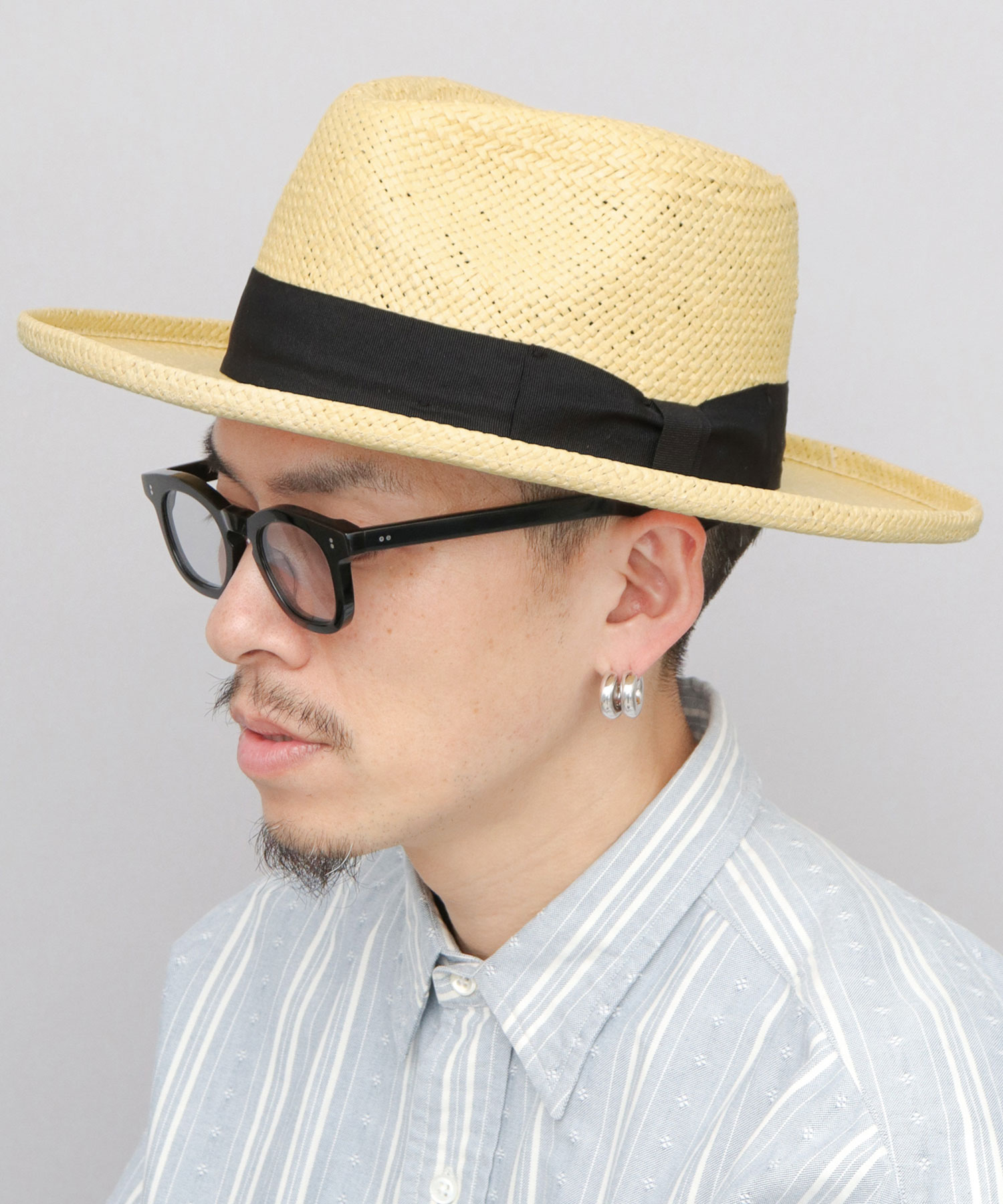 【2026年販売開始】中折れハット メンズ レディース ストローハット ペーパーハット 麦わら帽子 ワイドブリム 春夏 ReqHatter レックハッター ギフト | ReqHatter | 02