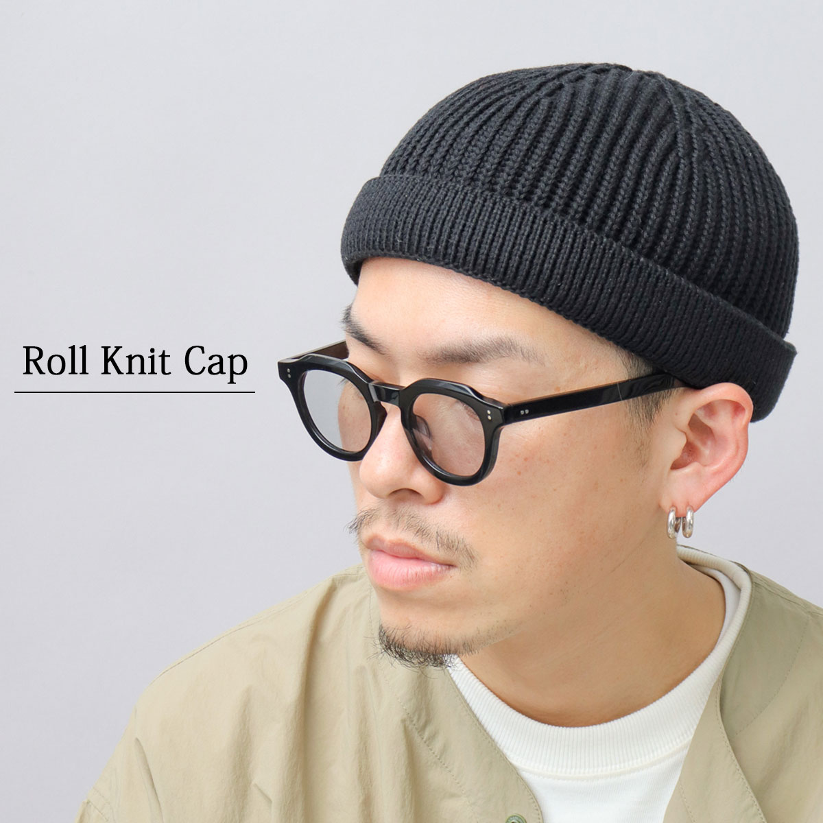 Basiquenti ニット帽 ニットワッチ メンズ ニットキャップ 帽子
