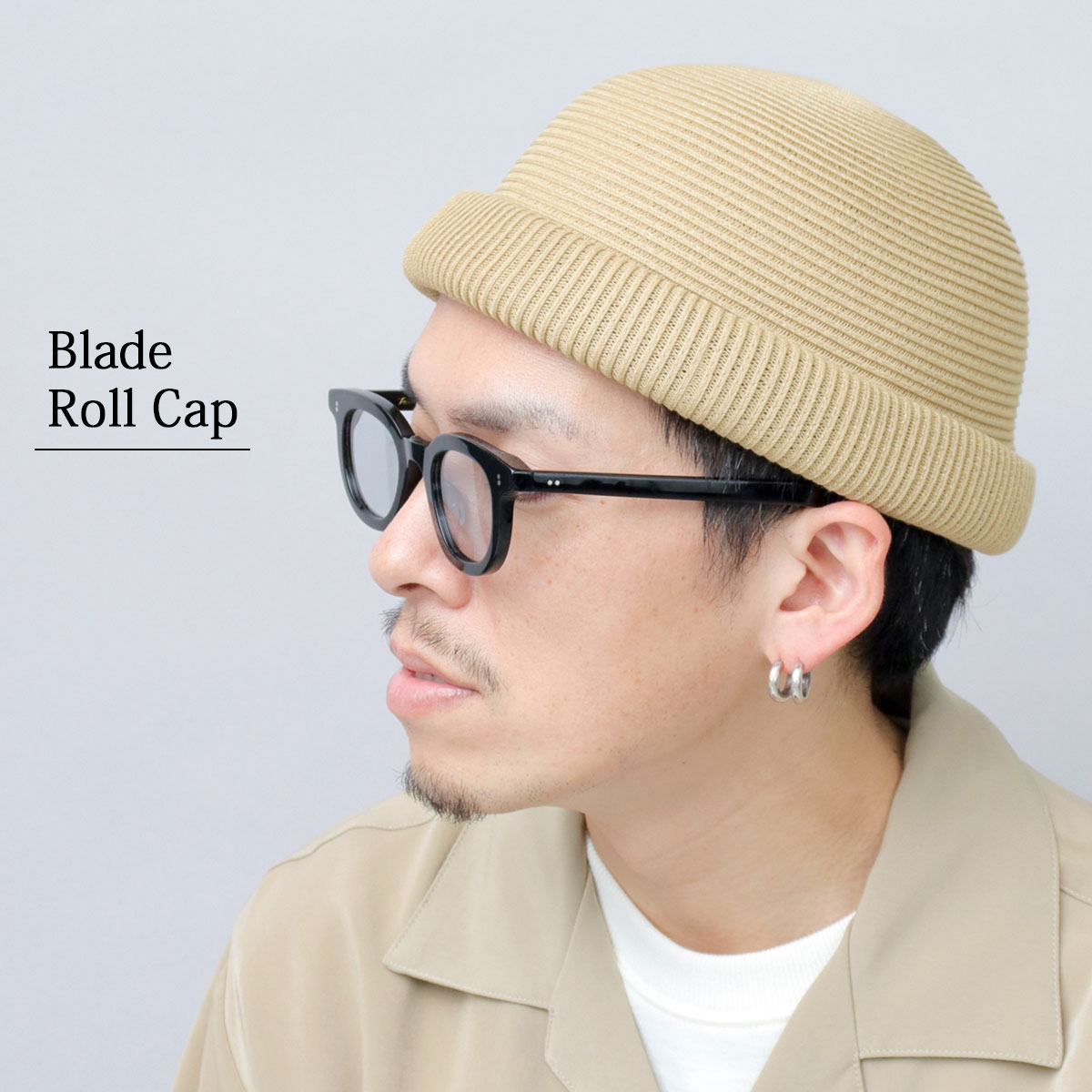 Basiquenti ロールキャップ メンズ レディース フィッシャーマン 