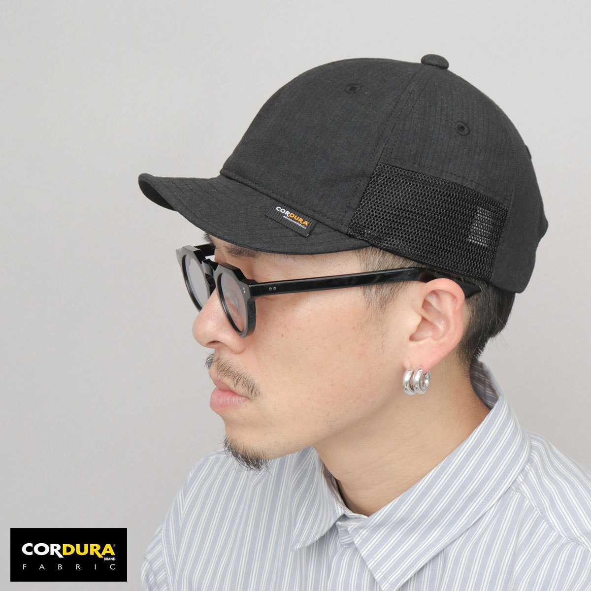 Basiquenti CORDURA アンパイアキャップ ショートバイザー リップス