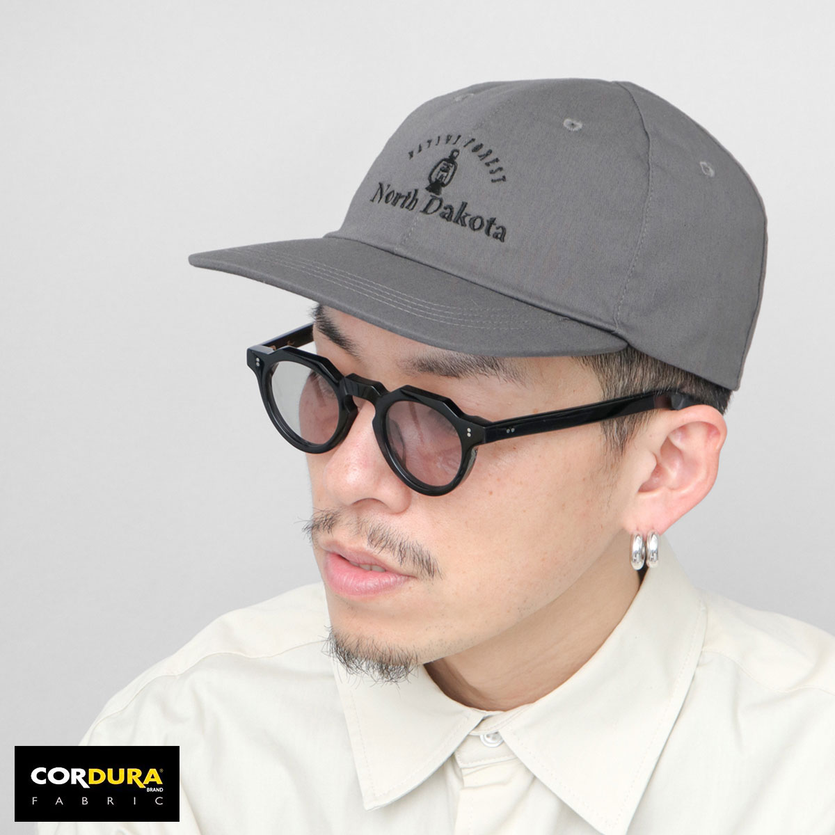 Basiquenti キャップ 帽子 メンズ レディース 刺繍キャップ キャンプ