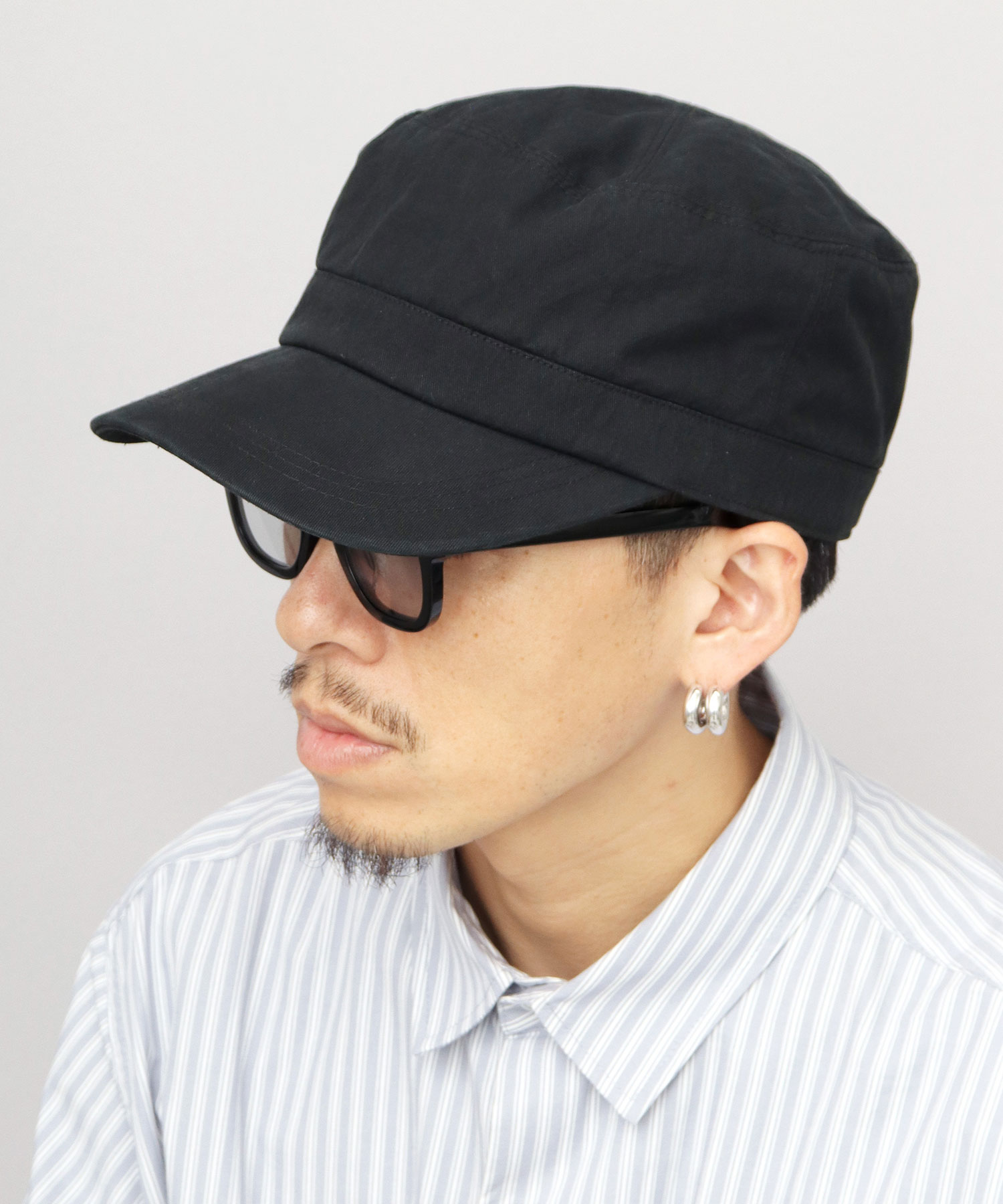 Basiquenti ワークキャップ 帽子 メンズ レディース ウォッシュ加工