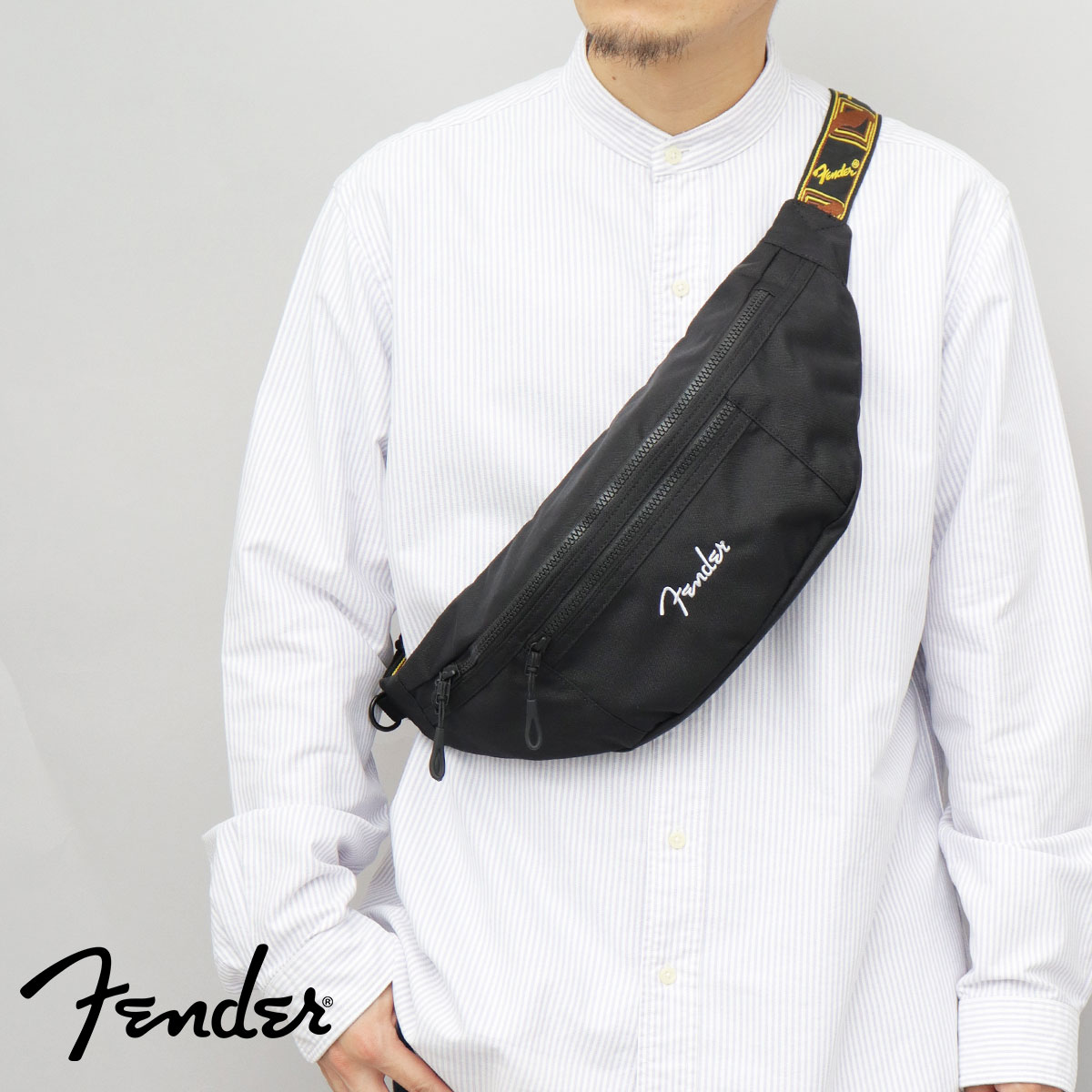 Fender フェンダー ボディバッグ ウエストバッグ メンズ