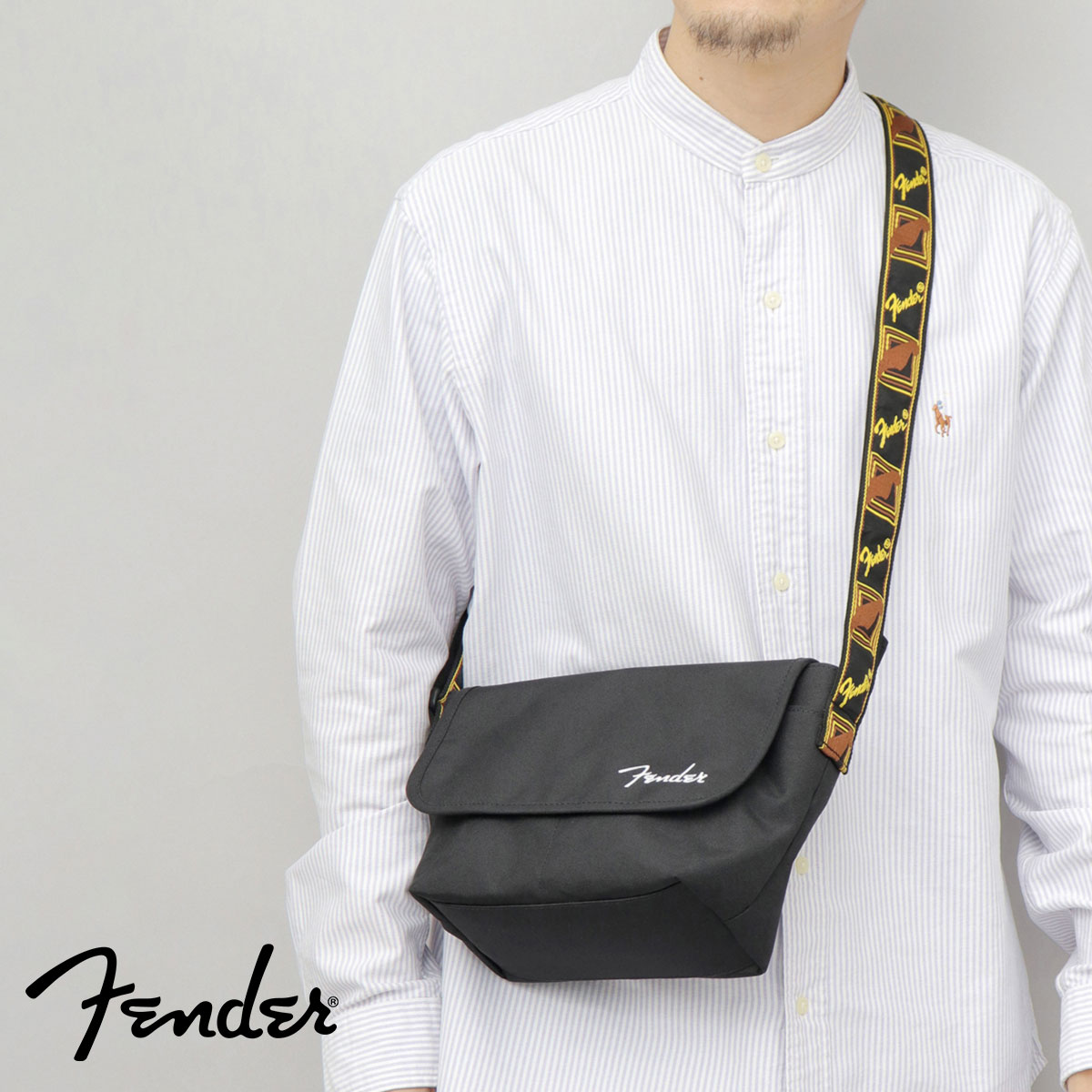 Fender（フェンダー） フラップ ショルダーバッグ メンズ レディース