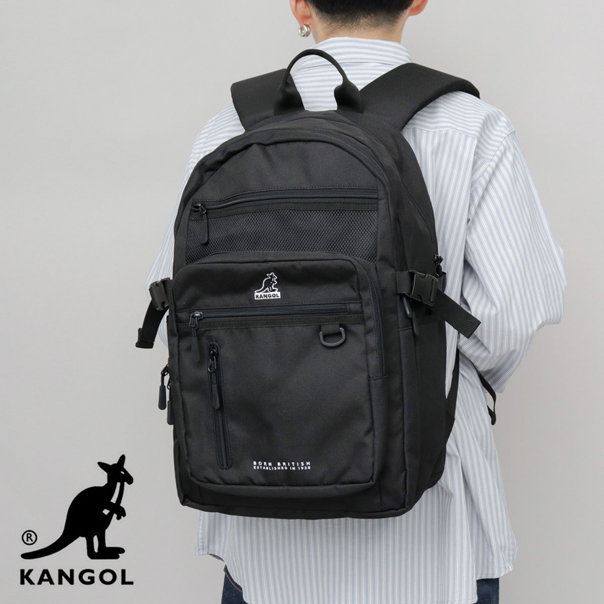 KANGOL（カンゴール） リュック メンズ レディース 大容量 バック