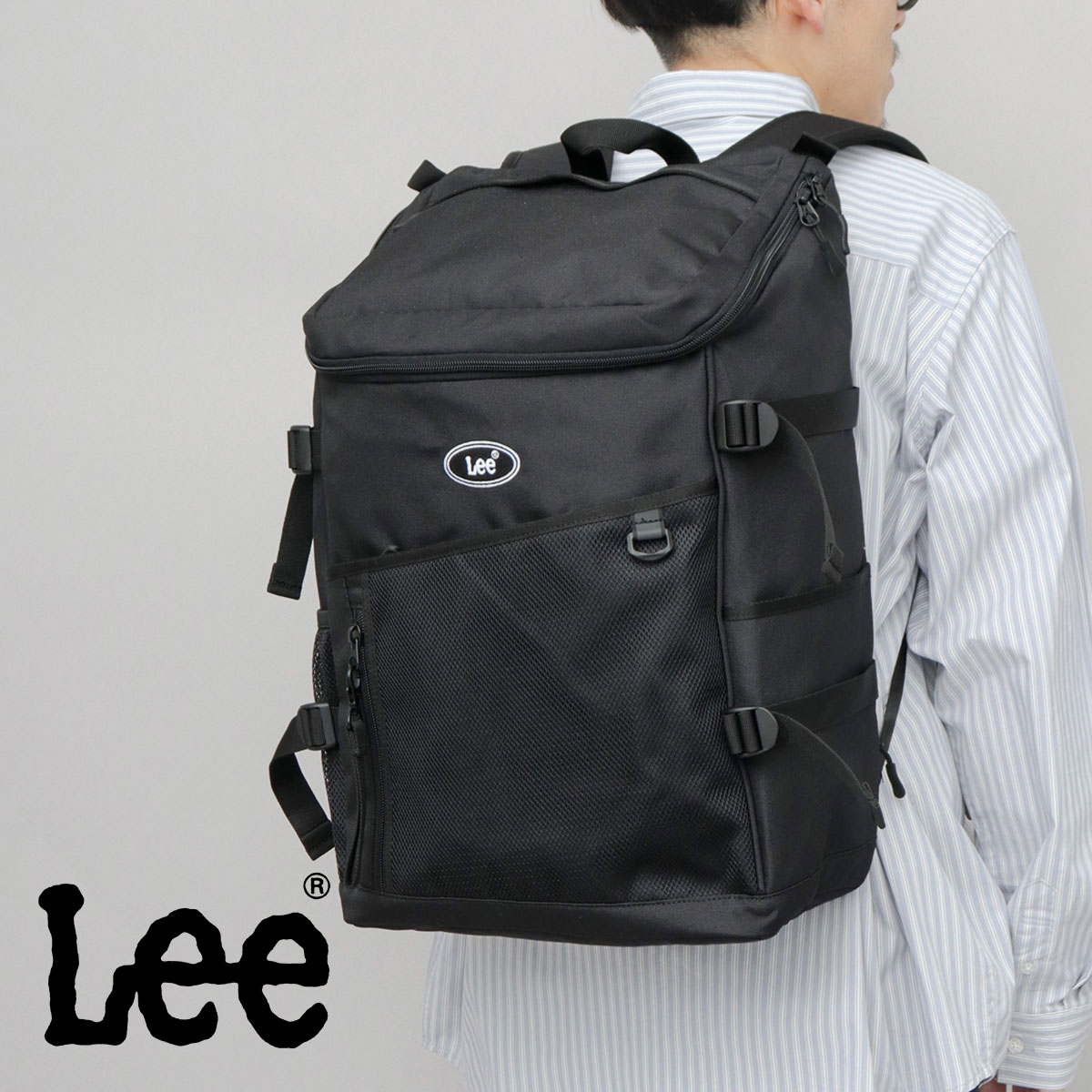 Lee（リー） リュック ボックスリュック メンズ レディース 大容量