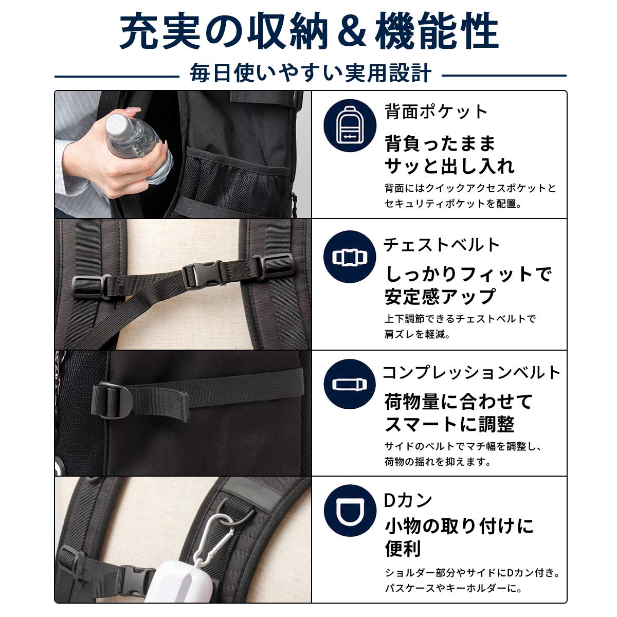 Lee（リー） 【2026年販売開始】Lee ボックスリュック メンズ