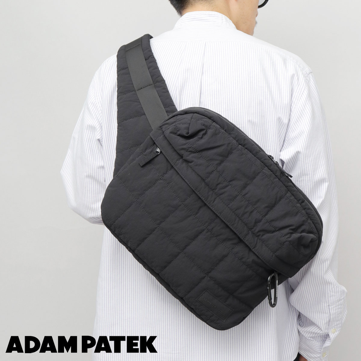 ADAM PATEK（アダムパテック） ボディバッグ ショルダーバッグ 大容量