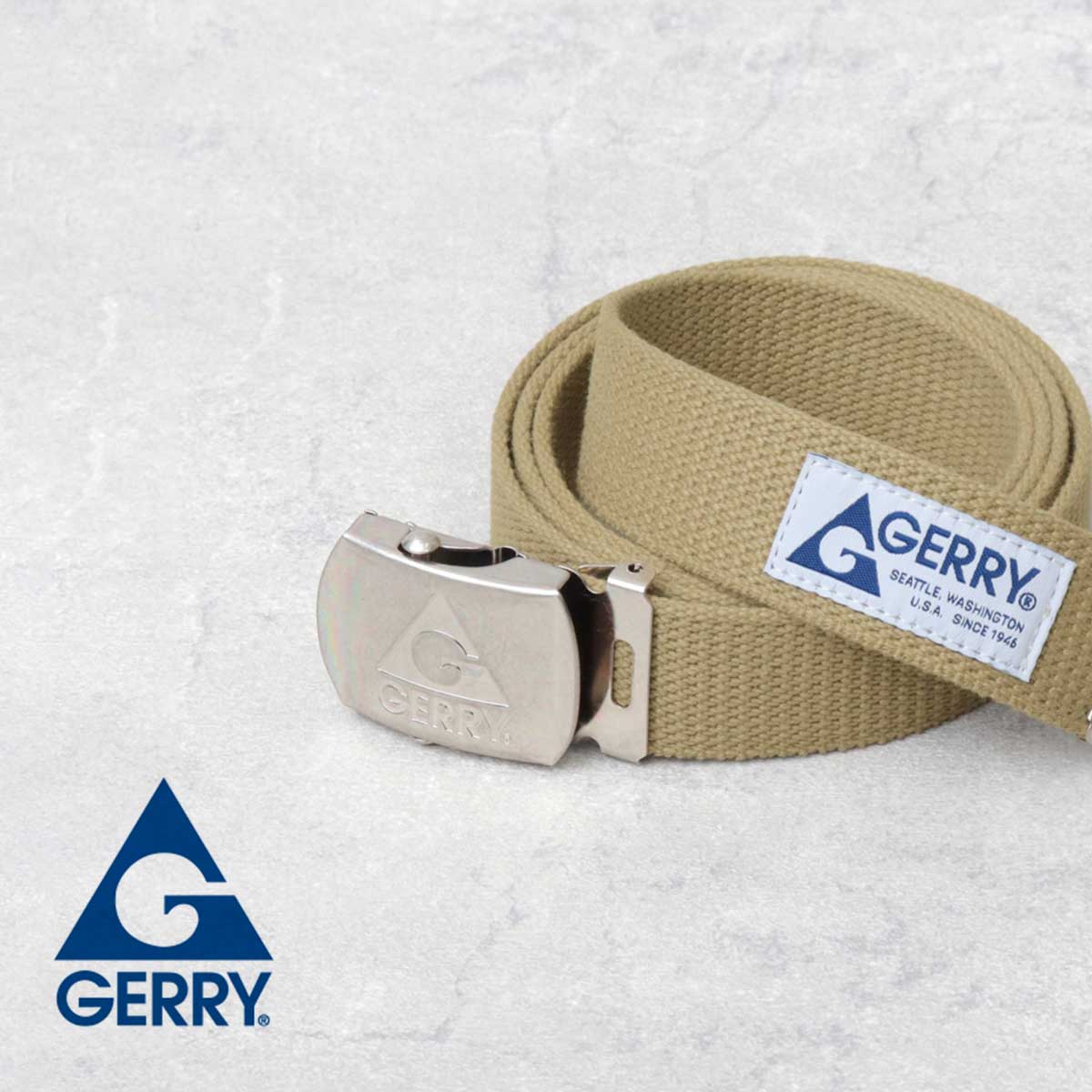 GERRY（ジェリー） ベルト GIベルト ガチャベルト テープベルト ライン