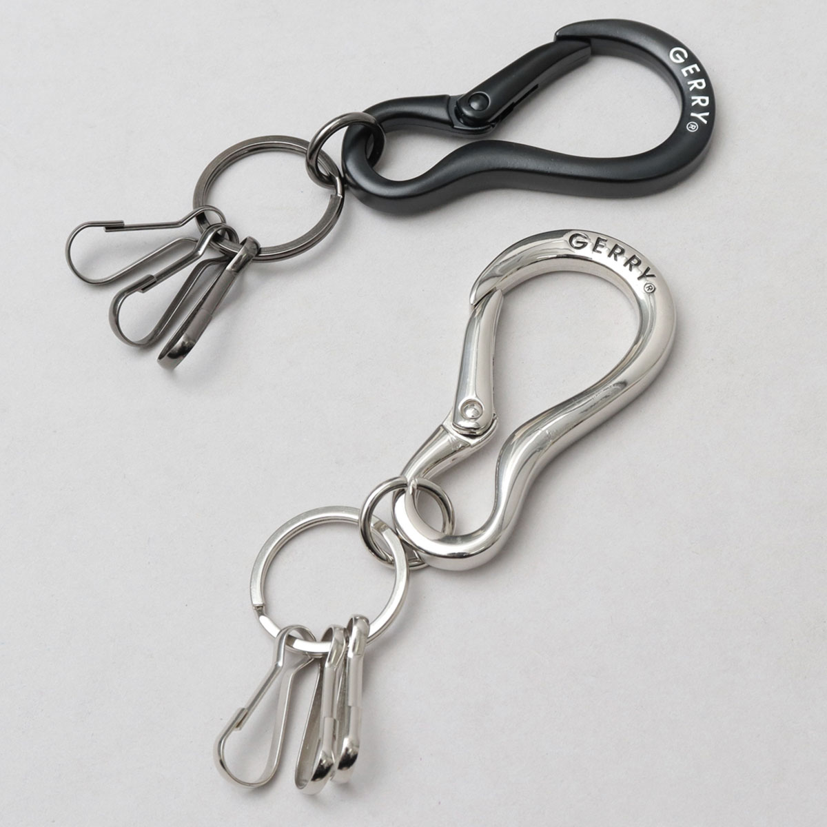 COOTIE PRODUCTIONS シルバーキーリング　カラビナ COOTIE PRODUCTIONS - Symbol Carabiner (SILVER) / オリジナル