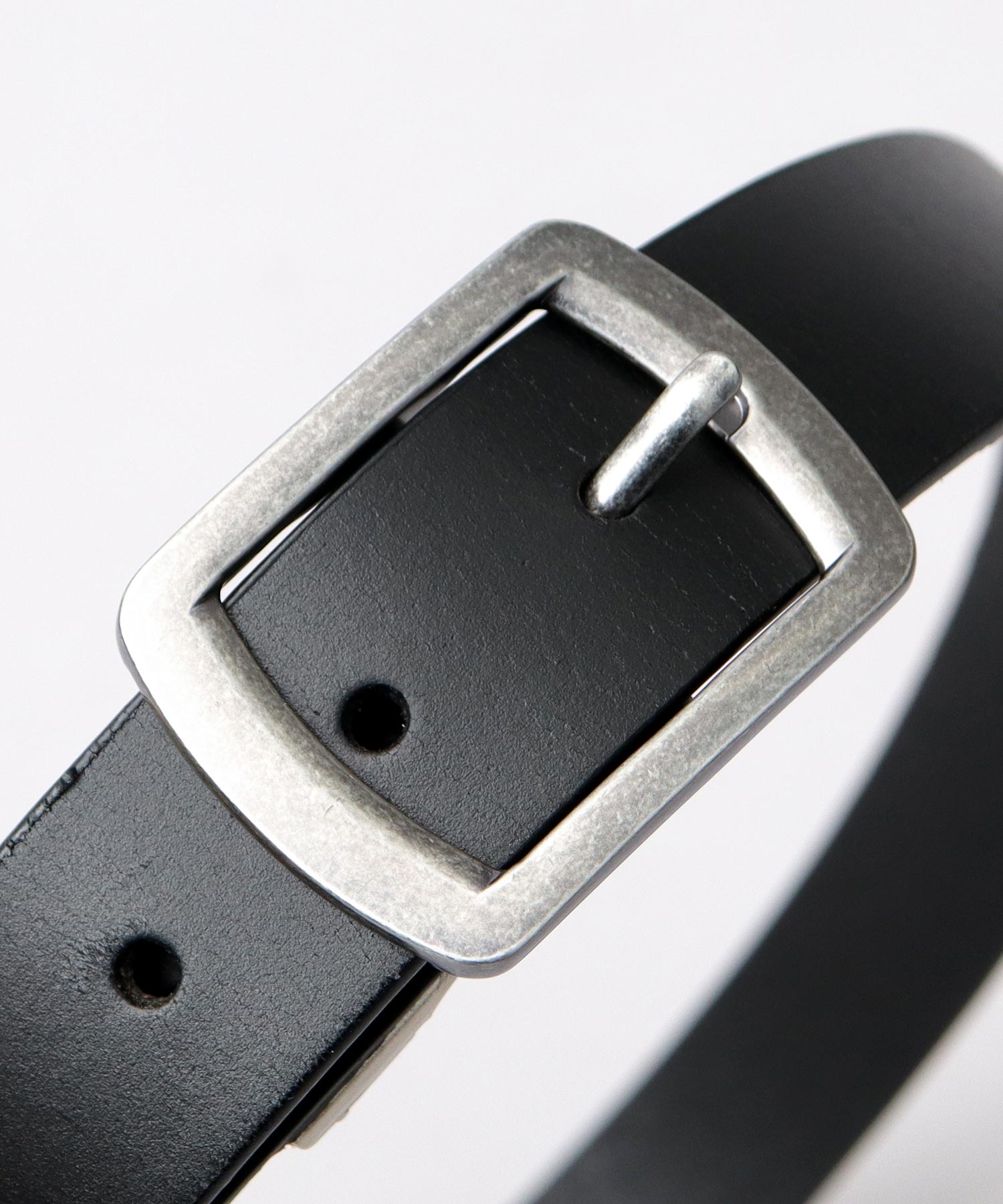 Lee（リー） 本革 ベルト メンズ レザーベルト 牛革 3cm ナローベルト