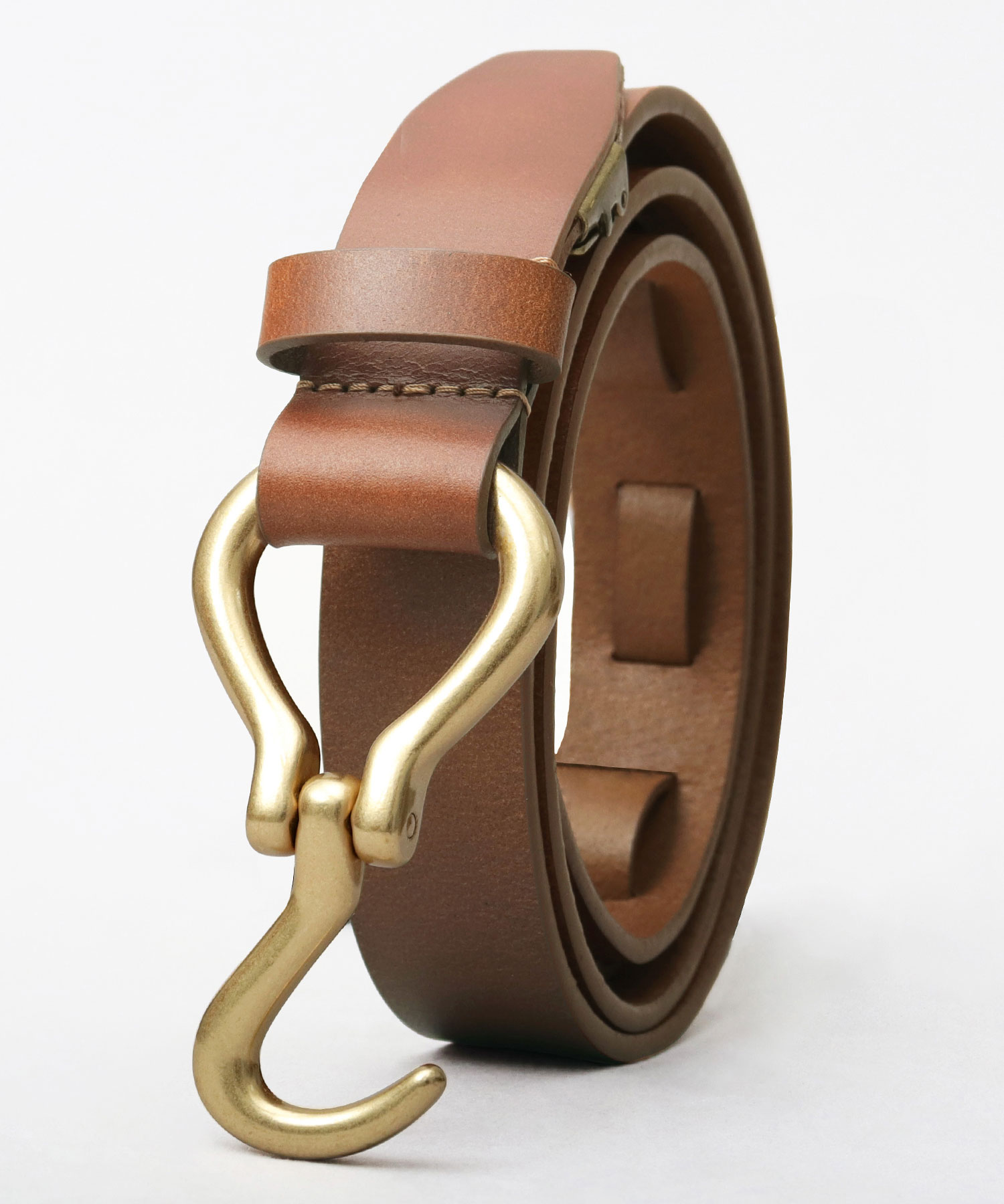 Lee（リー） レザーベルト 牛革 本革 フックバックル 30mm アメカジ