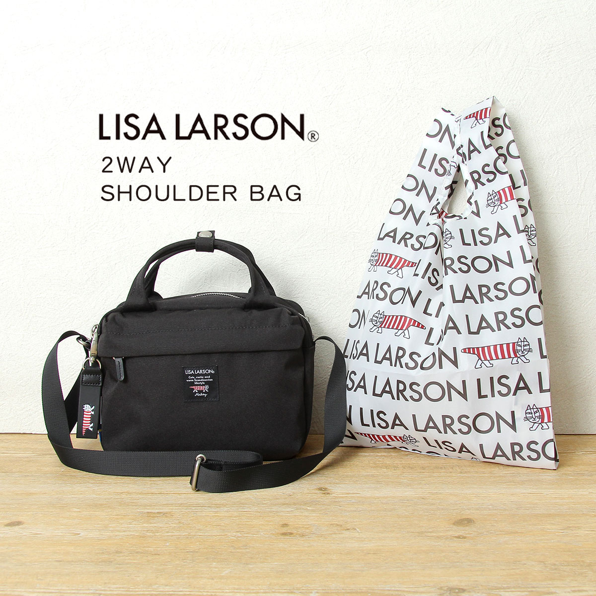 Lisa Larson リサラーソン LISA LARSON ショルダーバッグ 財布