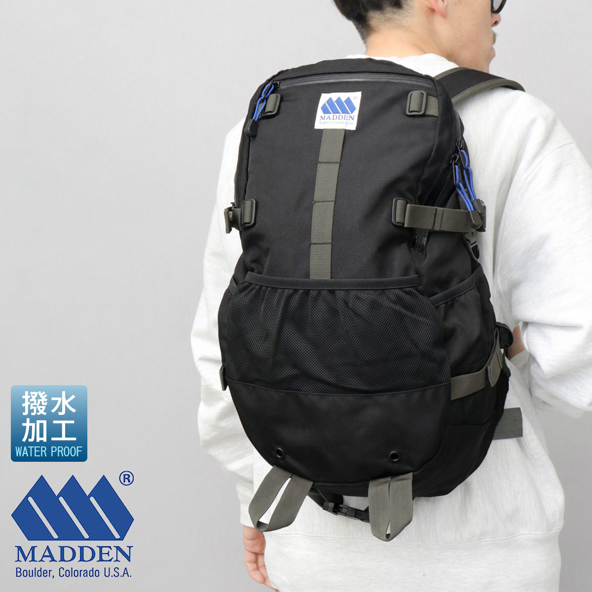 MADDEN（メデン） リュック メンズ バックパック リュックサック 撥水