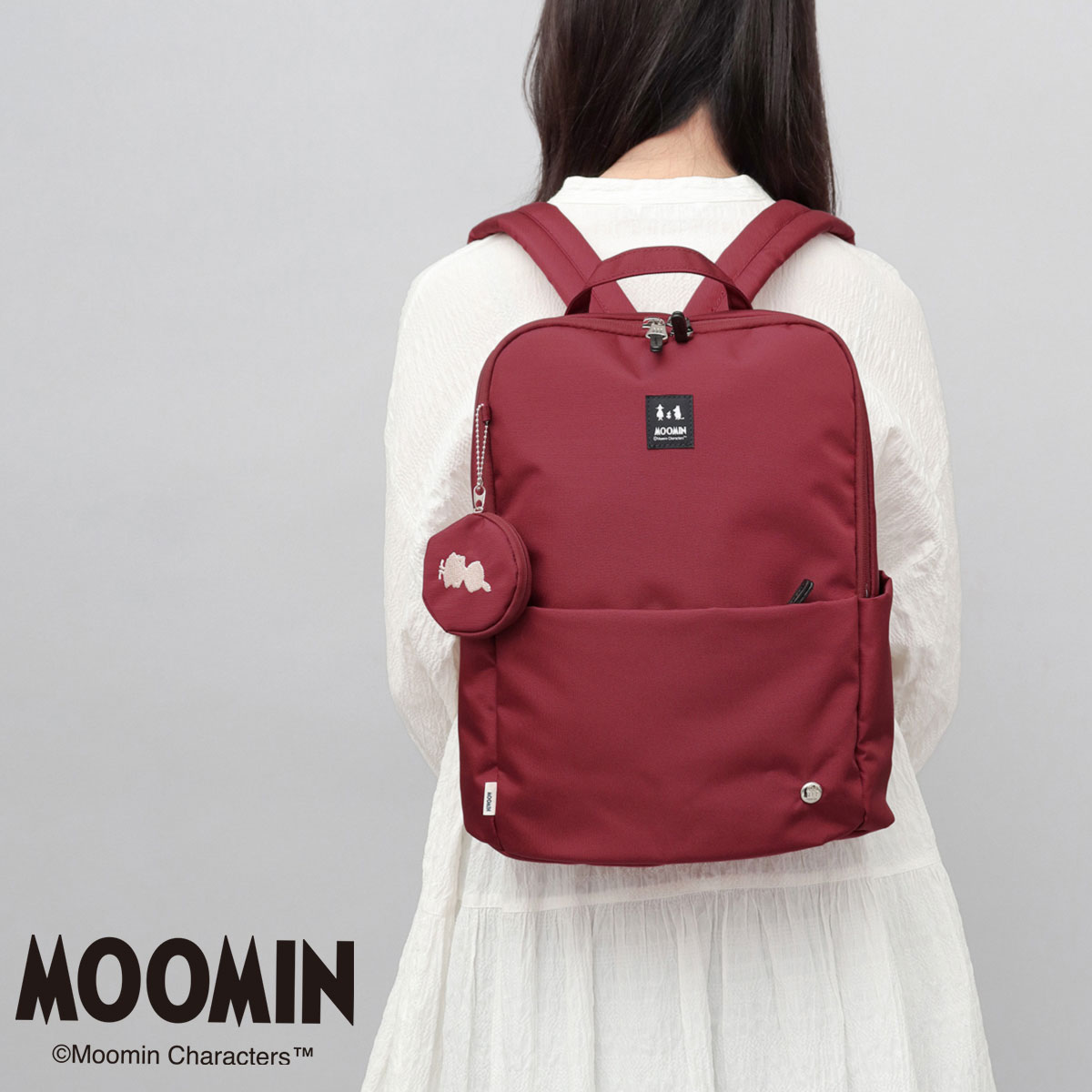 MOOMIN（ムーミン） リュック レディース A4 北欧 デイパック 軽量 