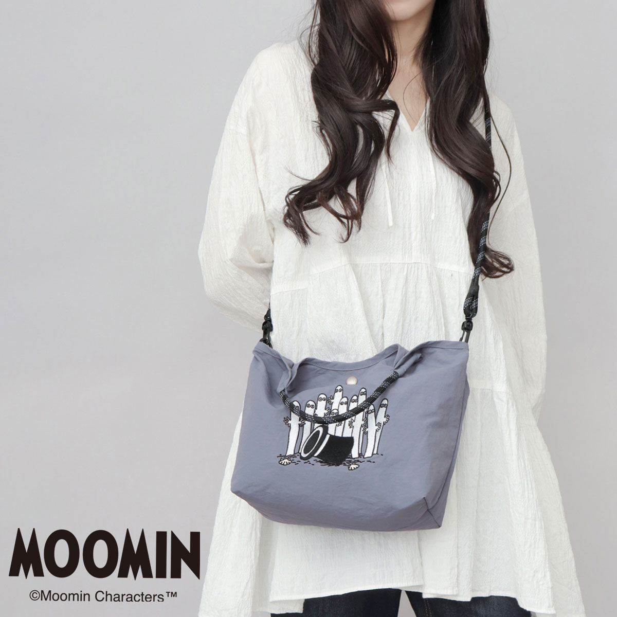 MOOMIN(ムーミン) トートバッグ レディース 2WAY ショルダーバッグ MOOMIN(ムーミン) トートバッグ レディース 2WAY ショルダーバッグ