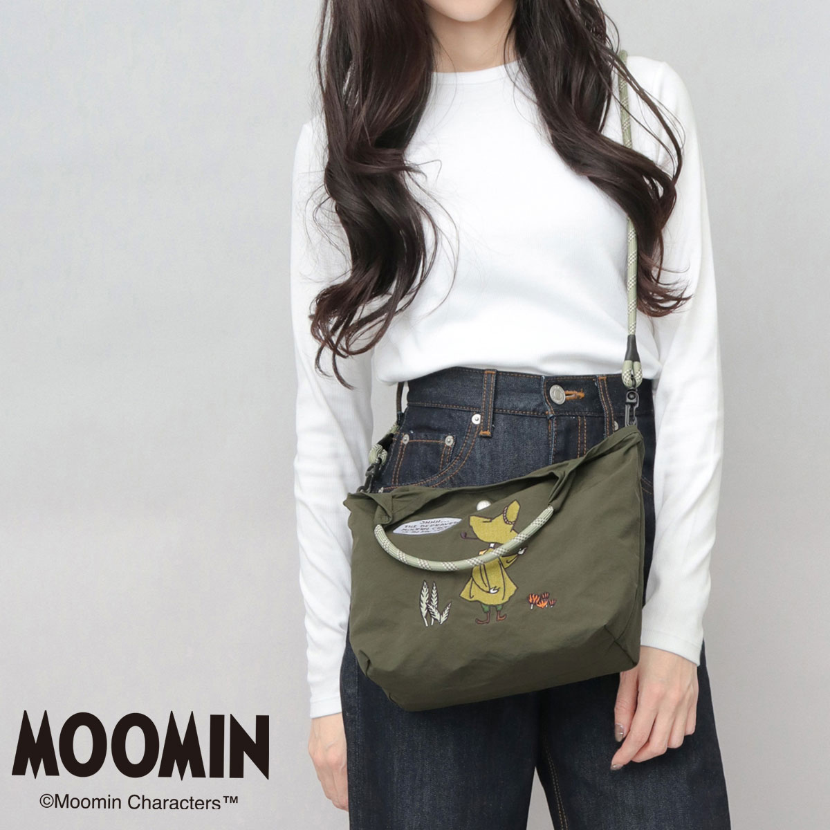 MOOMIN（ムーミン） トートバッグ レディース 2WAY ショルダーバッグ 