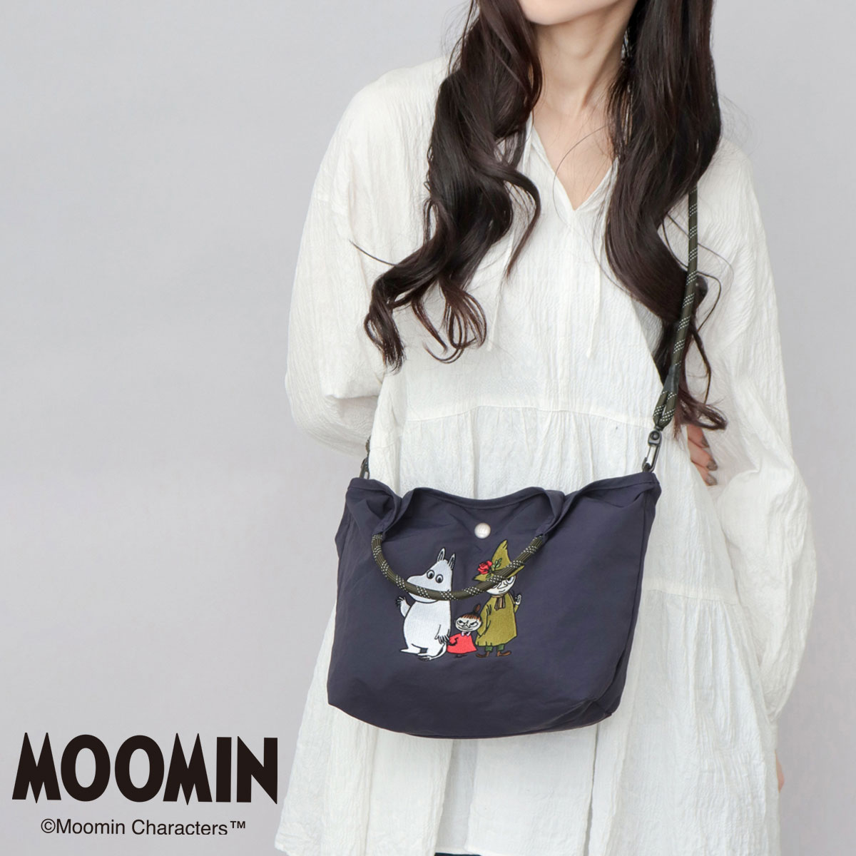 MOOMIN（ムーミン） トートバッグ レディース 2WAY ショルダーバッグ 