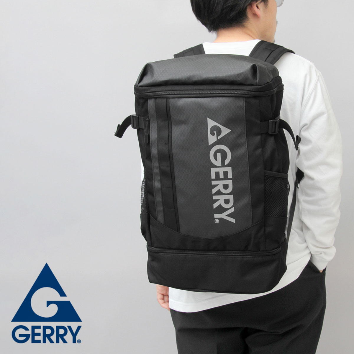GERRY ジェリー スクエアバックパック リュック ビッグサイズ
