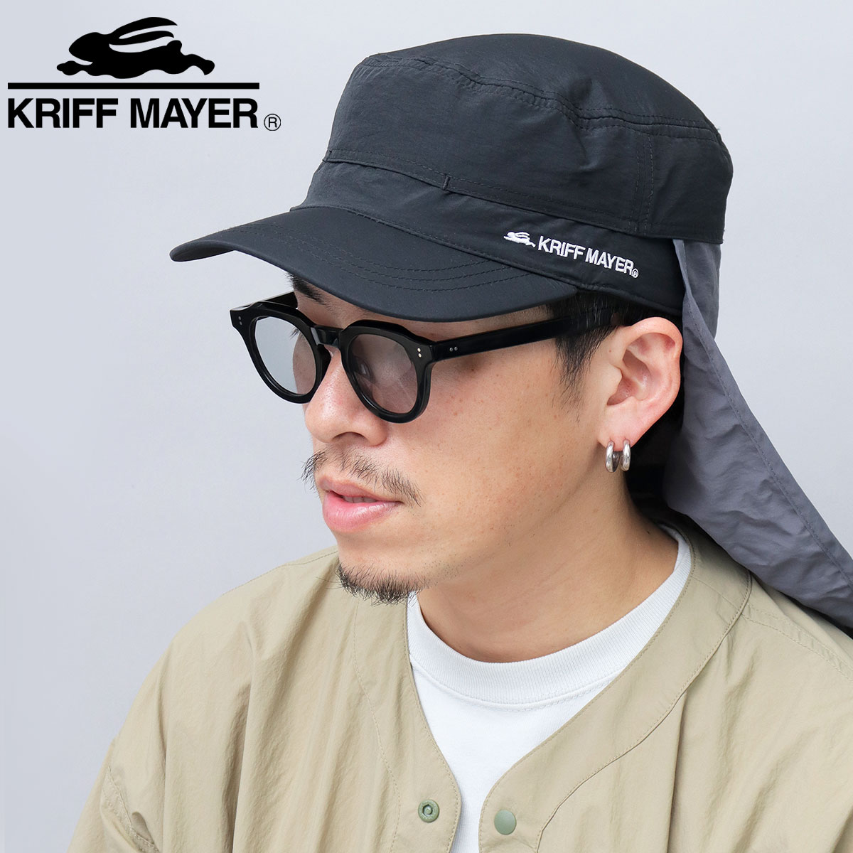 KRIFF MAYER（クリフメイヤー） キャップ ワークキャップ サンシェード