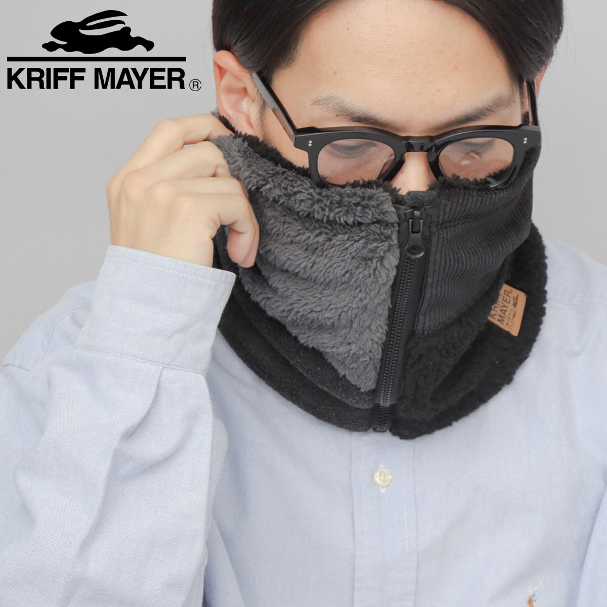 KRIFF MAYER（クリフメイヤー） ネックウォーマー メンズ レディース