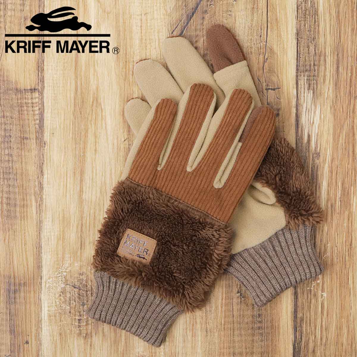 KRIFF MAYER（クリフメイヤー） 手袋 メンズ 5本指手袋 グローブ