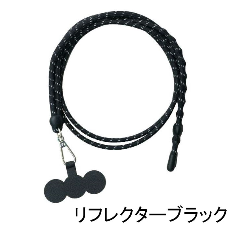 キャプテンズヘルム ショルダーストラップ ブラック スマホ