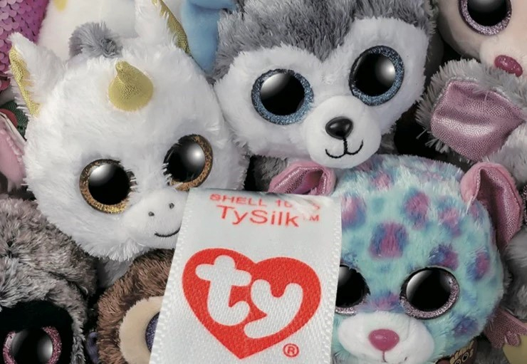 ty Beanie Boo's ビーニーブーズ Misty ミスティ 雪だるま ぬいぐるみ