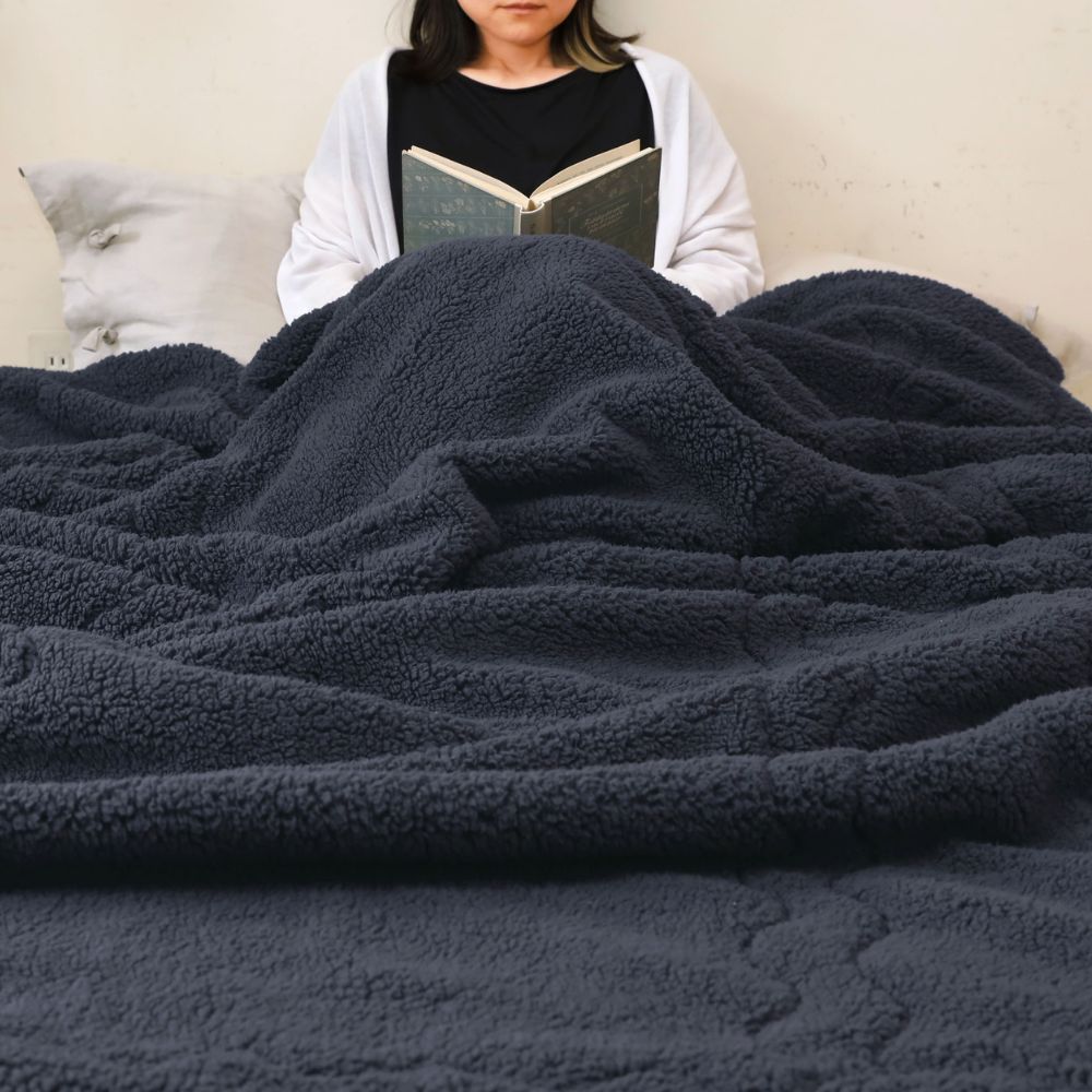 ロマンス小杉 毛布 2枚合わせ 厚手 シングル リバーシブル